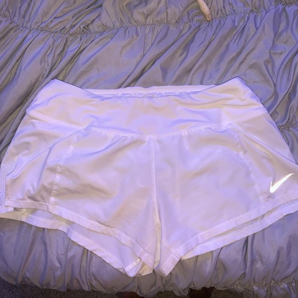 White Nike Shorts